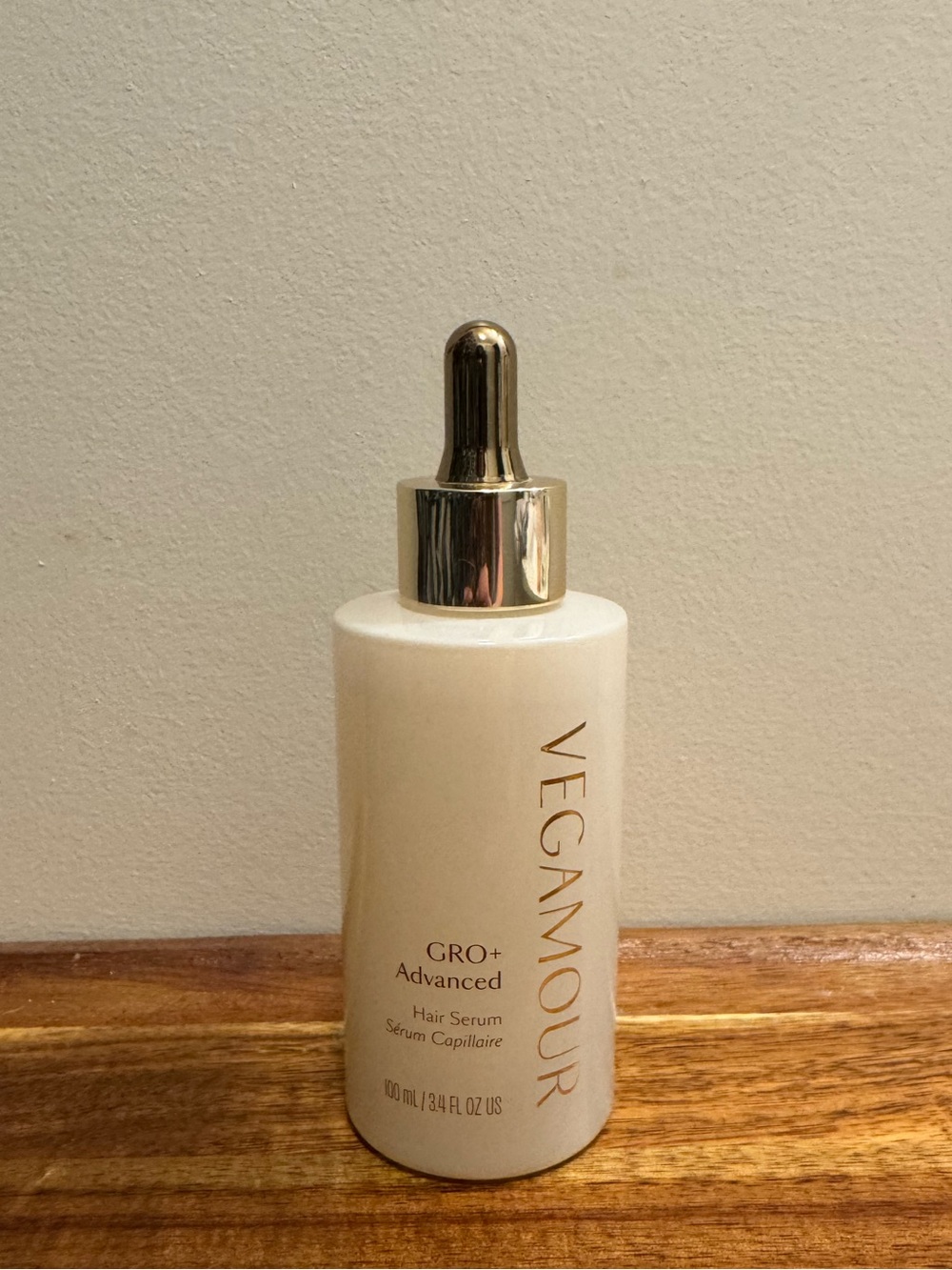 Vegamour GRO+ Advanced Hair Serum - 3.4 Ounce-3 Month Supply.